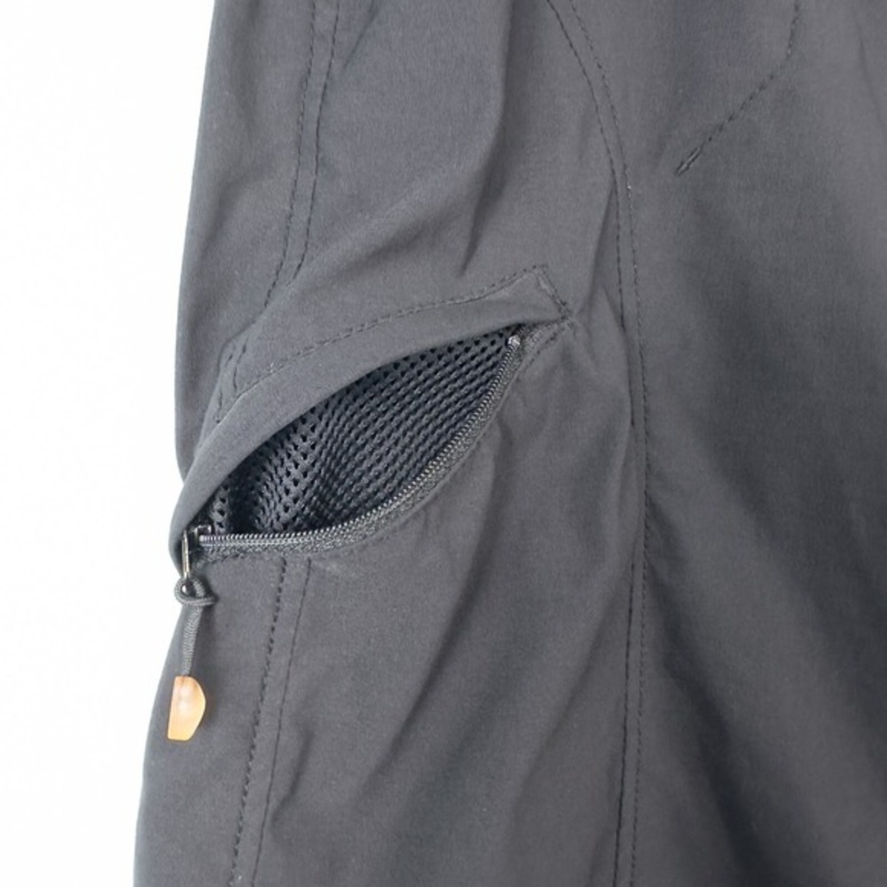 Eddie Bauer Sport Nylon Cargo Midi Skirt Sz 4 Black Gorpcore Utility Athleisure - Picture 9 of 16